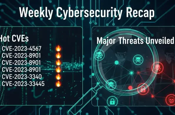 Weekly Cybersecurity Recap: Hot CVEs and Major Threats Unveiled